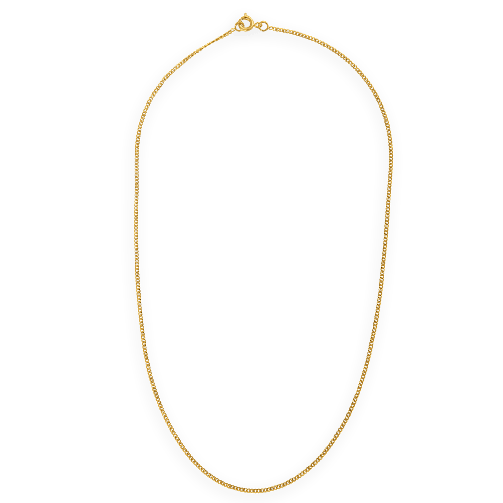 Chaîne maille gourmette limée