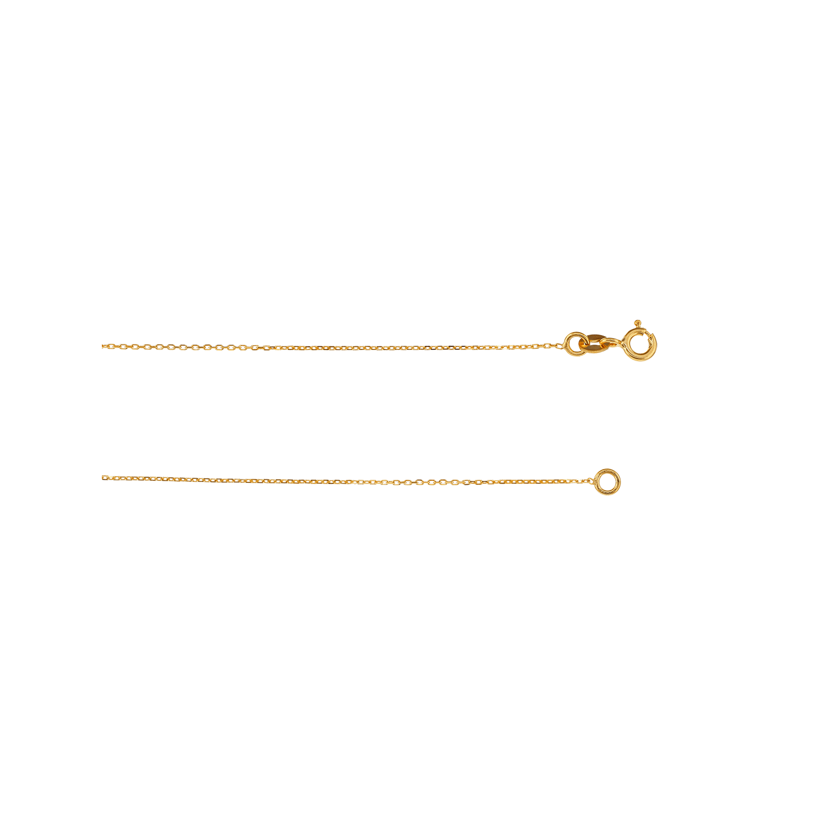 Collier nœud lisse et godronné 45 centimètres