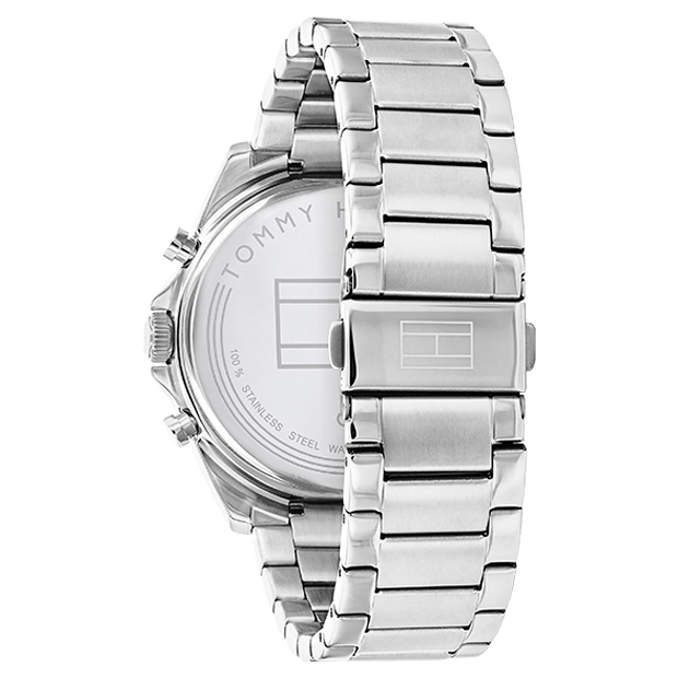 montre tommy hilfiger Quartz cadran bleu bracelet acier