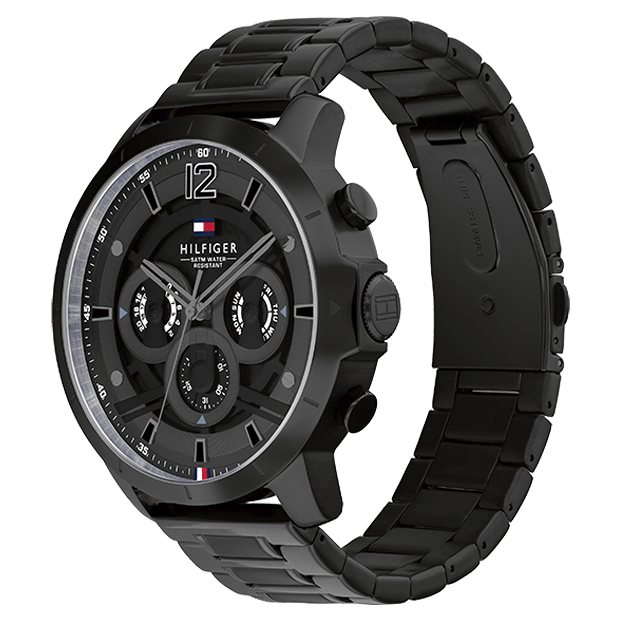 Montre Tommy Hilfiger en Acier et PVD Noir - 1710494