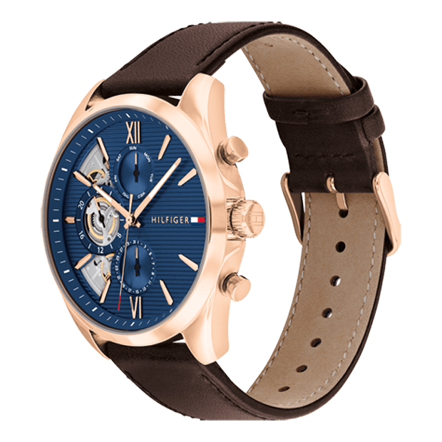 Montre Tommy Hilfiger en Cuir Marron - 1710645