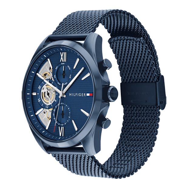 Montre Tommy Hilfiger Quartz Homme Baker Bleu - 1710648