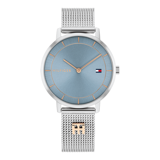 montre tommy hilfiger mouvement quartz bracelet acier