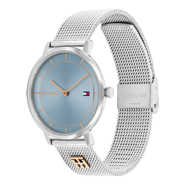 montre tommy hilfiger mouvement quartz bracelet acier