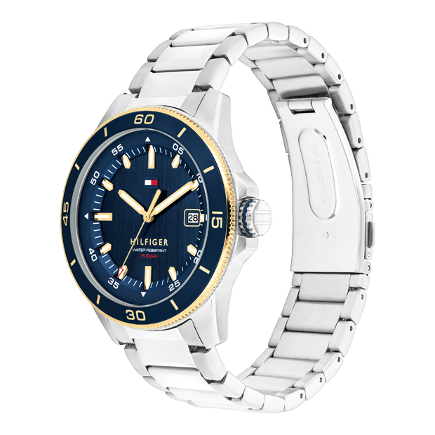 Montre quartz Homme Remy Bleu foncé Tommy Hilfiger