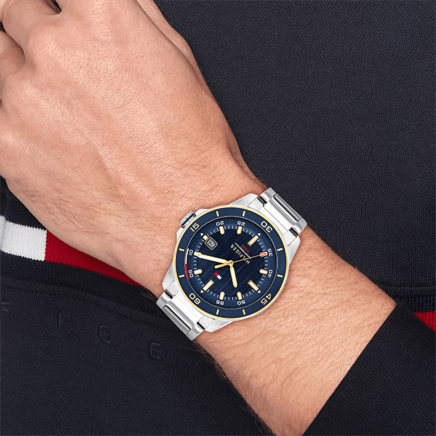 Montre quartz Homme Remy Bleu foncé Tommy Hilfiger