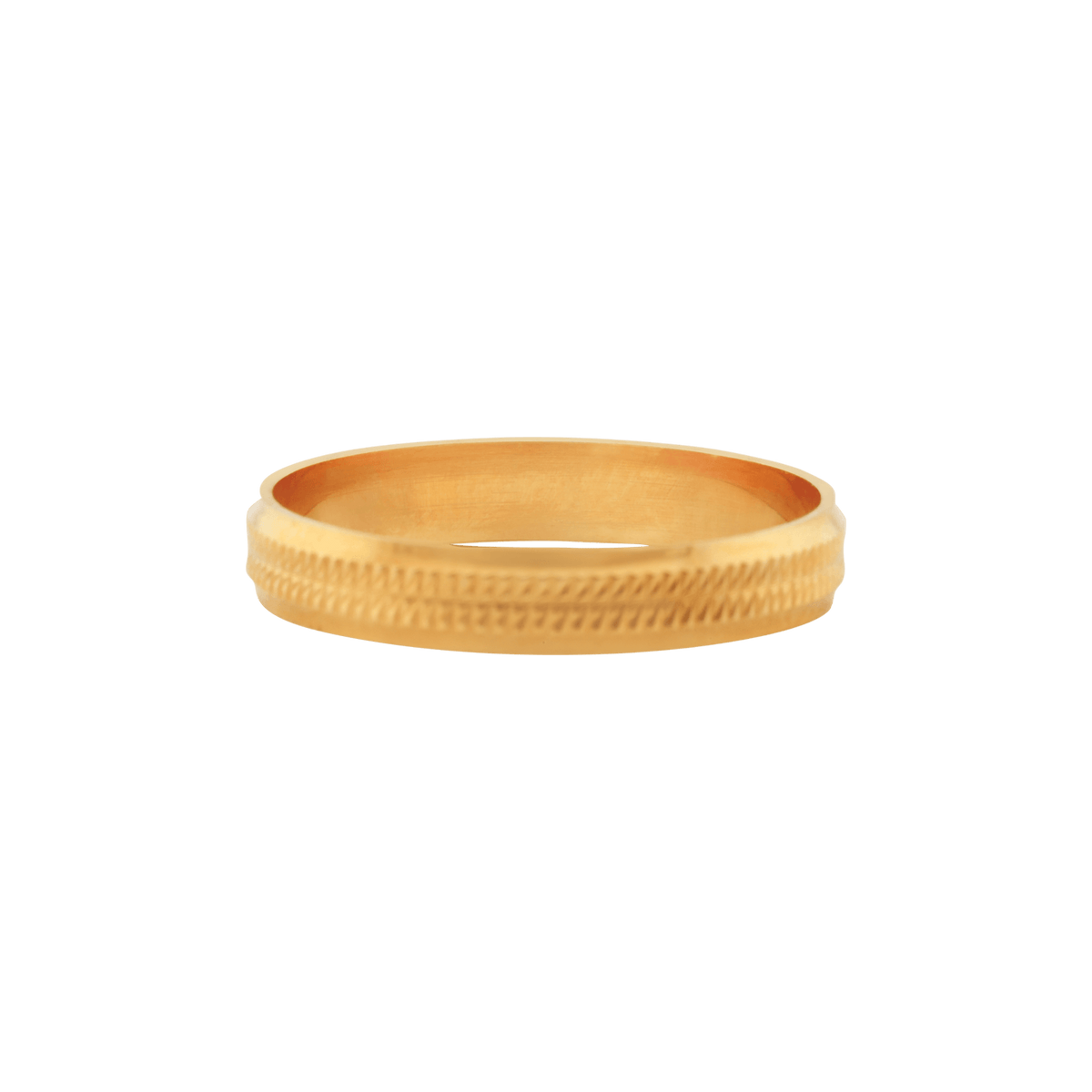 Alliance or 18 carats ciselée 3.3mm - taille 56