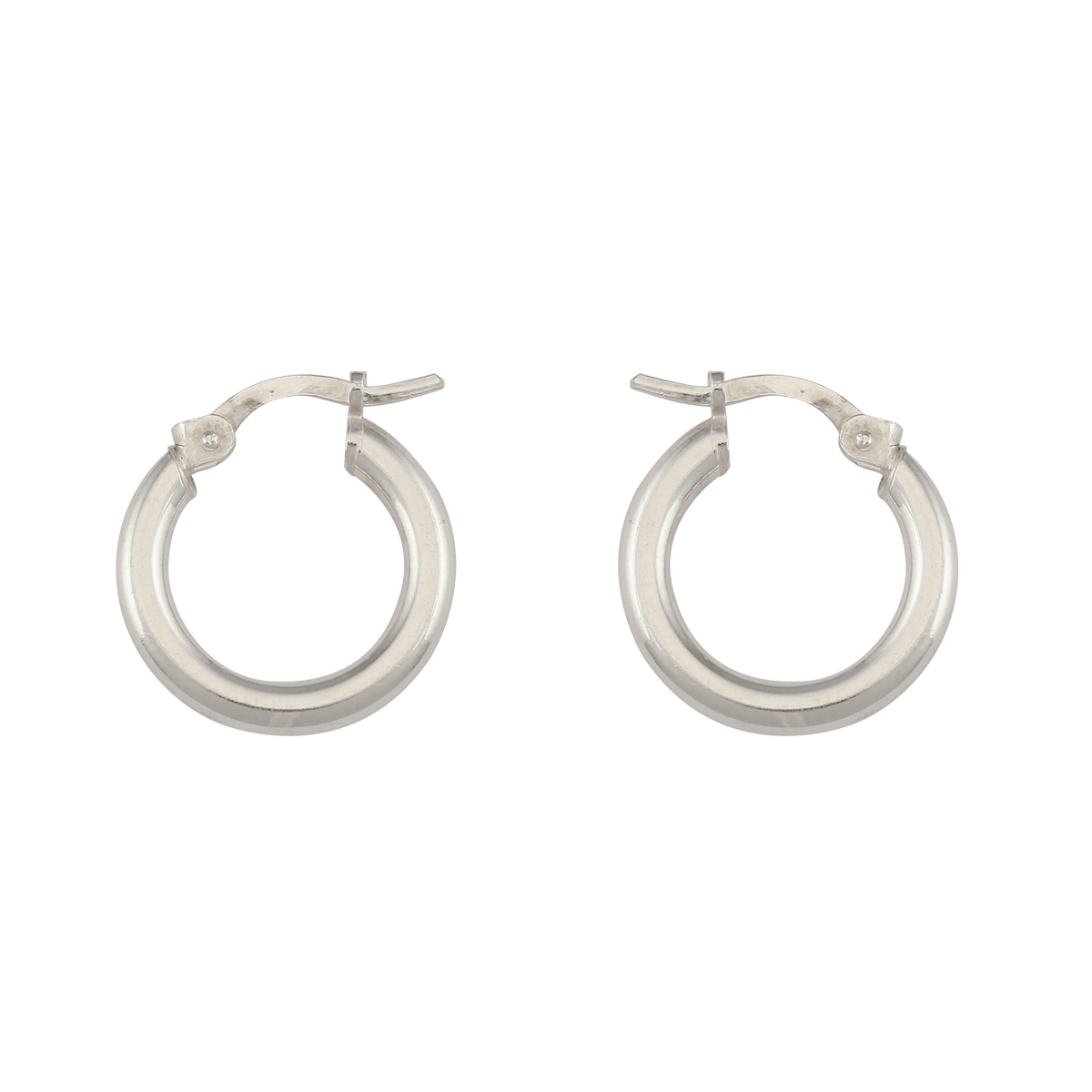 Créoles Argent 925 15mm Tube 2.5mm