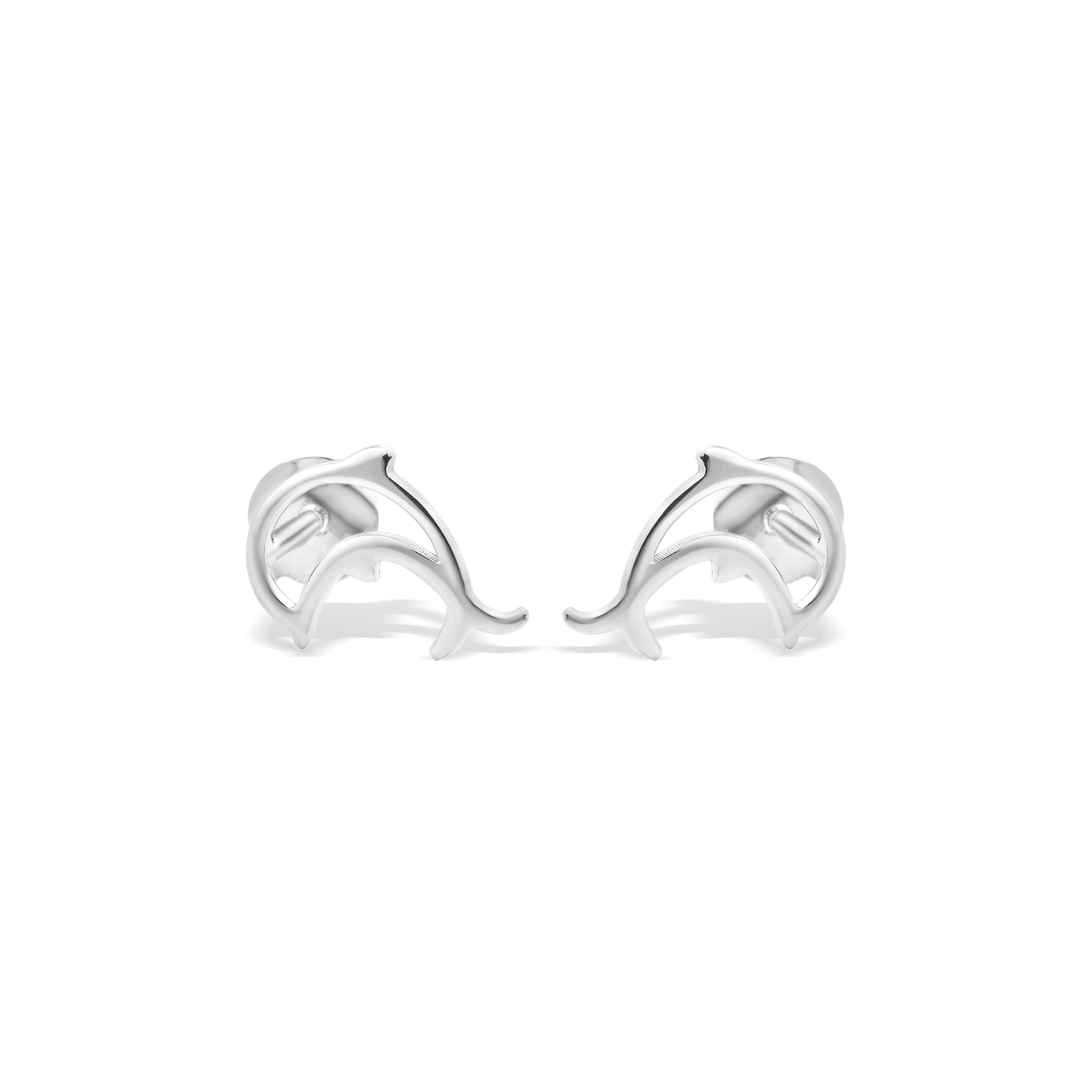 Boucles D'oreilles Argent925 Dauphin 7*10mm