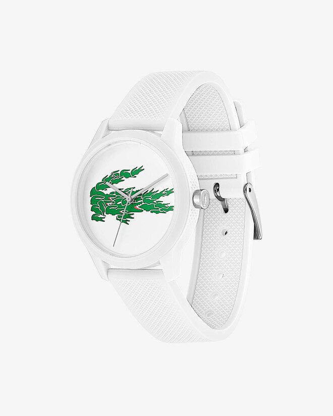 Montre Analogique à Quartz Lacoste Bracelet en Silicone à Texture Petit piqué