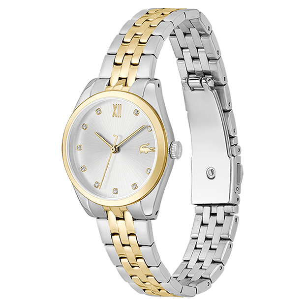 Montre Femme Lacoste Quartz bracelet acier Or Jaune