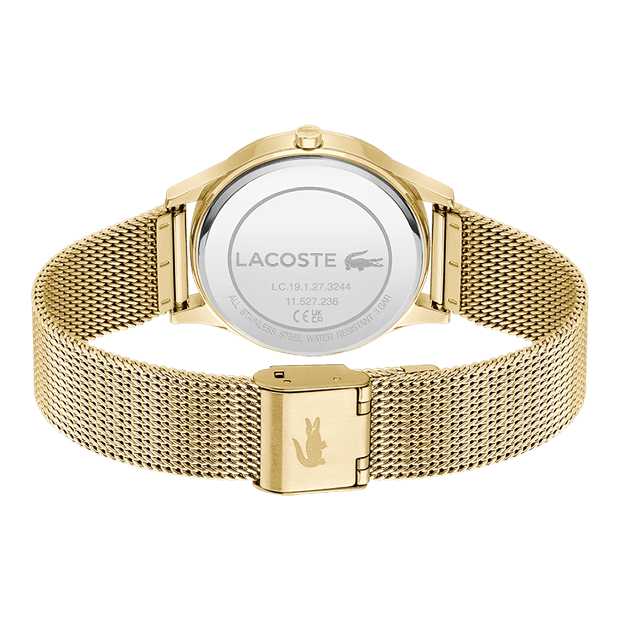 Montre Lacoste Collection Crocodelle en Acier et PVD Doré - 2001418