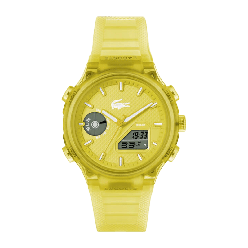 Montre Homme Lacoste LC33 Bracelet Silicone Jaune – 2011430