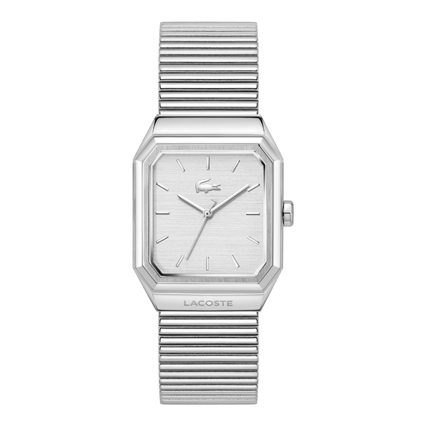 MONTRE HOMME rene acier cadran silver