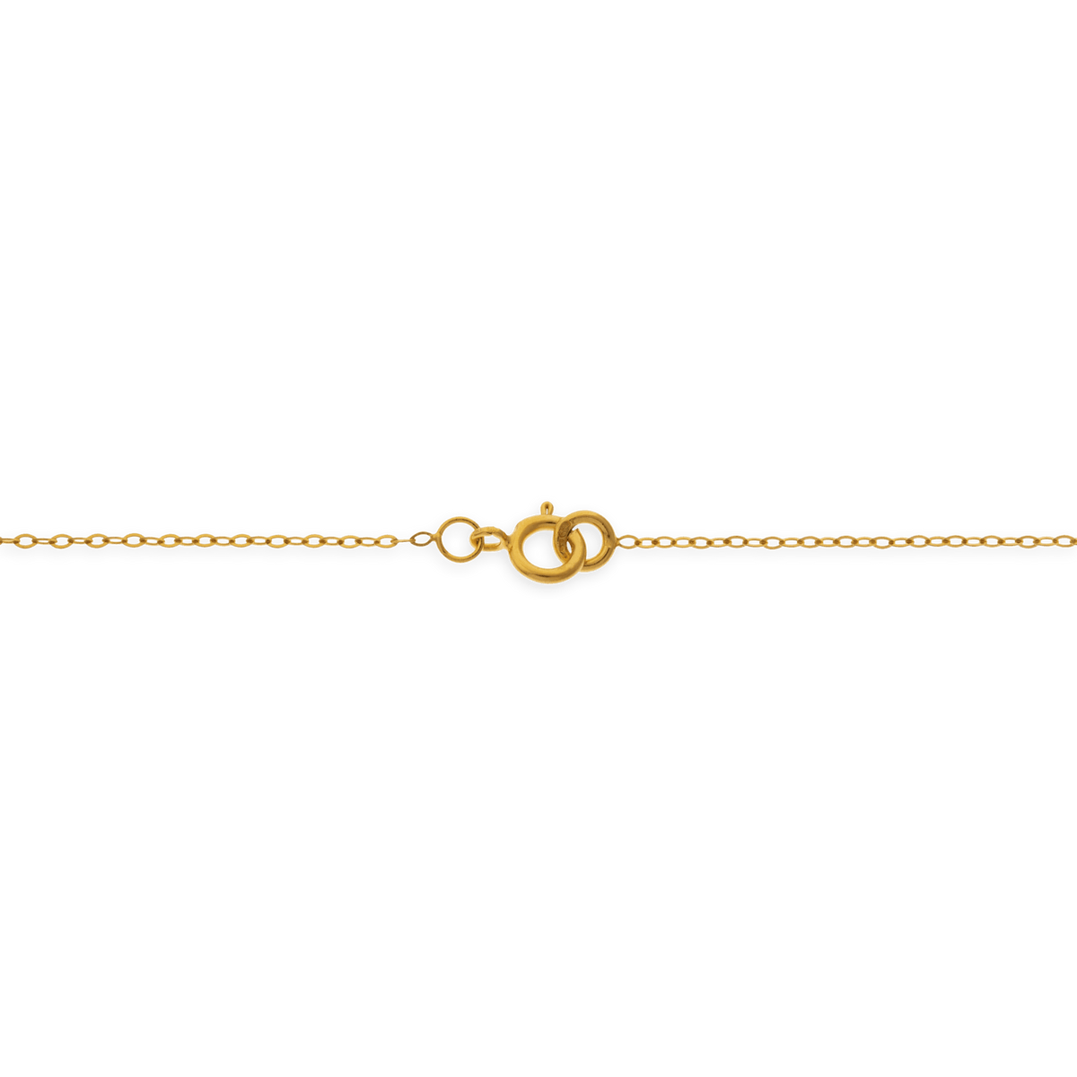 Collier Plaqué Or 2.2mm Rose 17mm 46.5cm