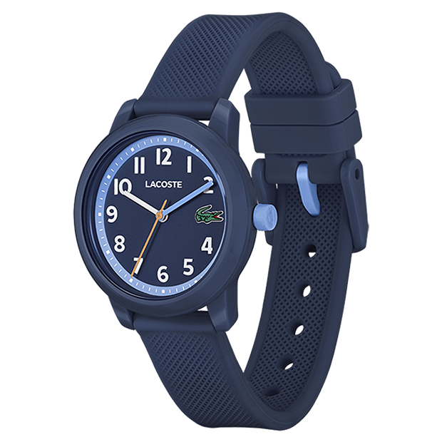 Montre Enfant Lacoste Quartz cadran bleu bracelet silicone bleu