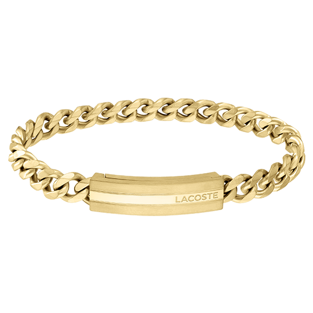 bracelet homme acier or jaune piping family 2