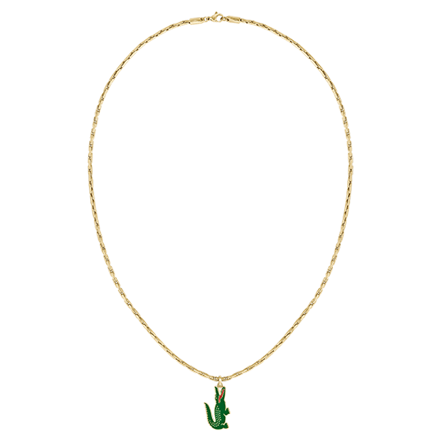 Collier LACOSTE ARTHOR Acier Doré