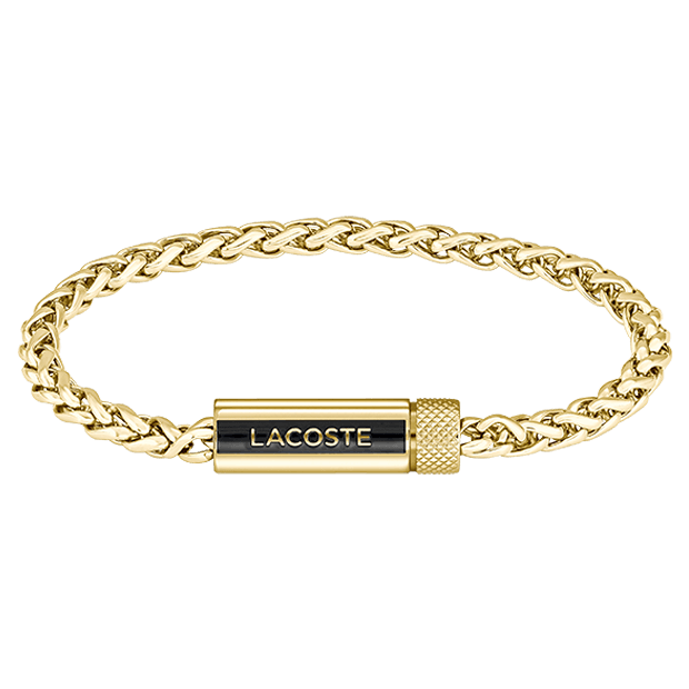 bracelet acier lacoste couleur ajustable circonférence intérieure 190mm fermeture magnétique