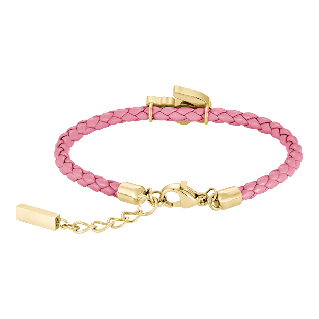 Bracelet cutie crocodile rose