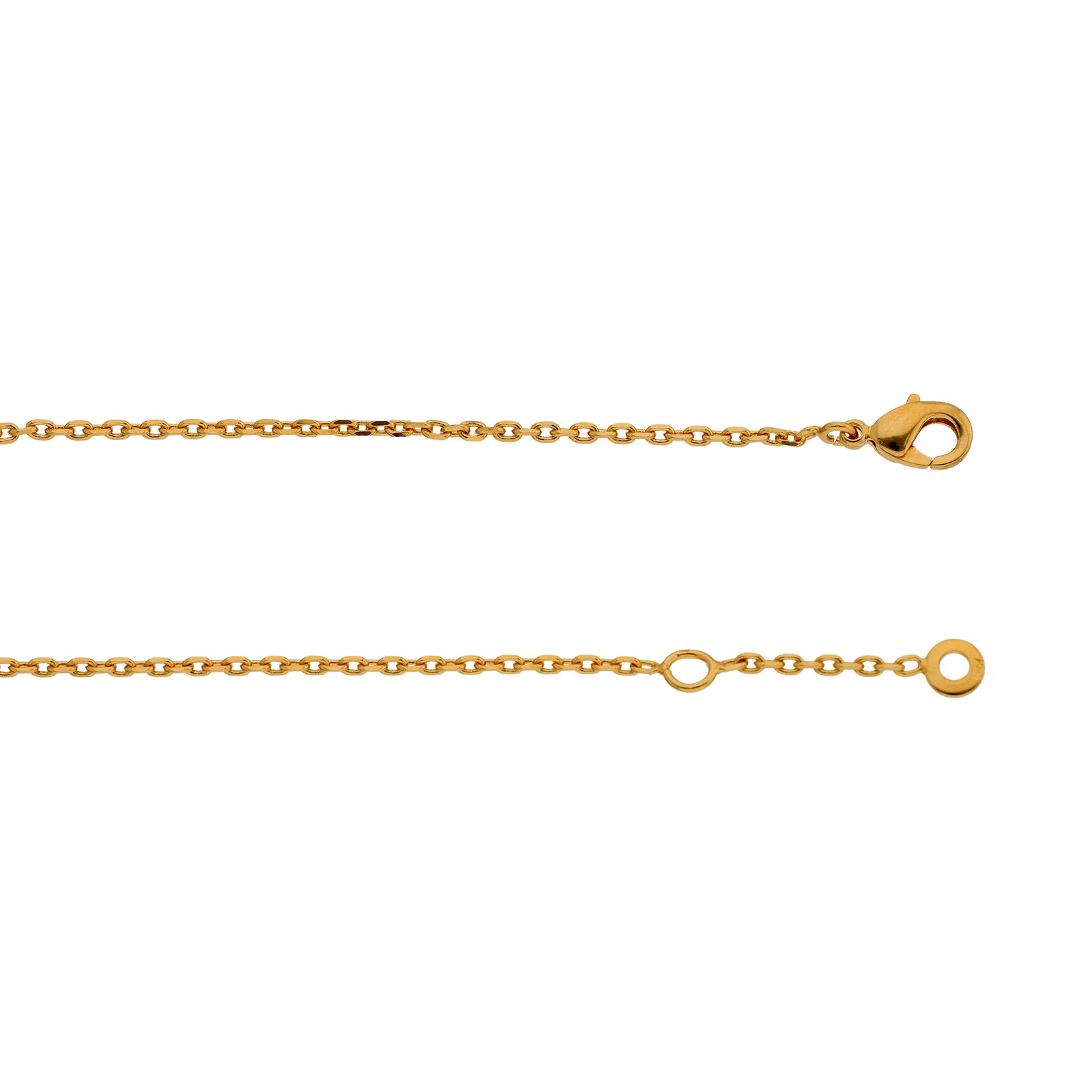 Bracelet Plaqué or 1 motif Forçat Grand modèle