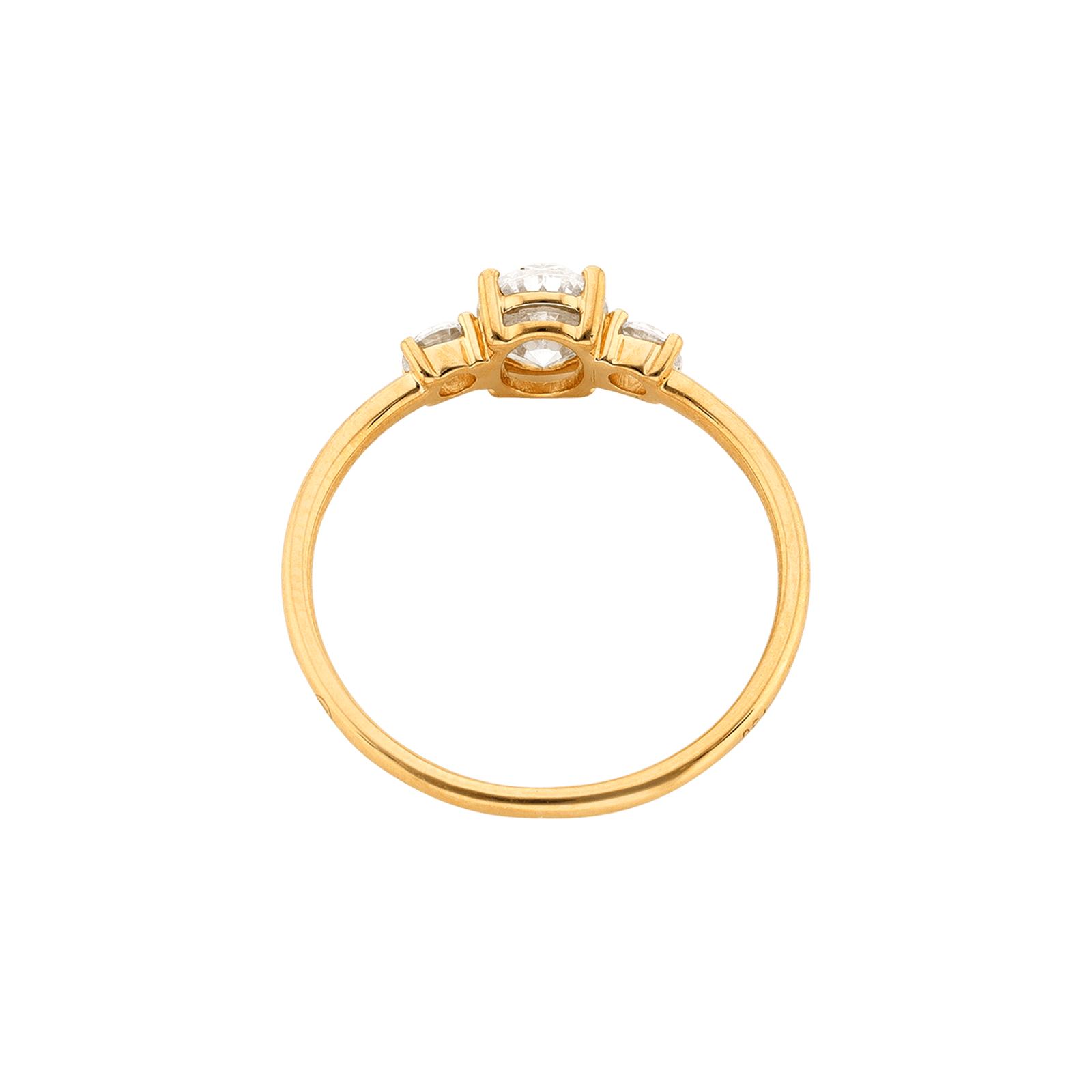 Bague Or Jaune plus Oxydes