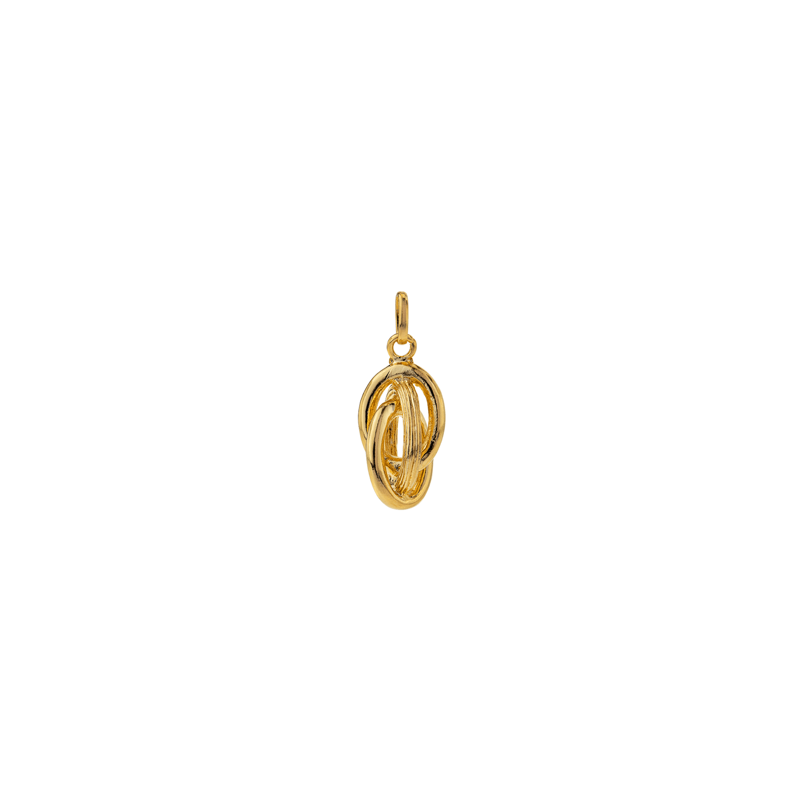 Pendentif Plaqué Or Nœud Antillais 12mm
