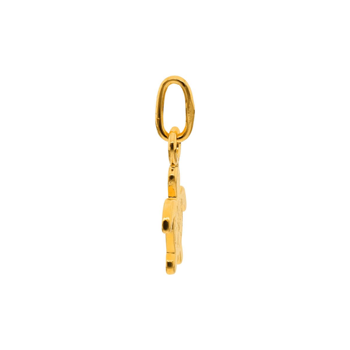 Pendentif Plaqué or Enfant Tortue
