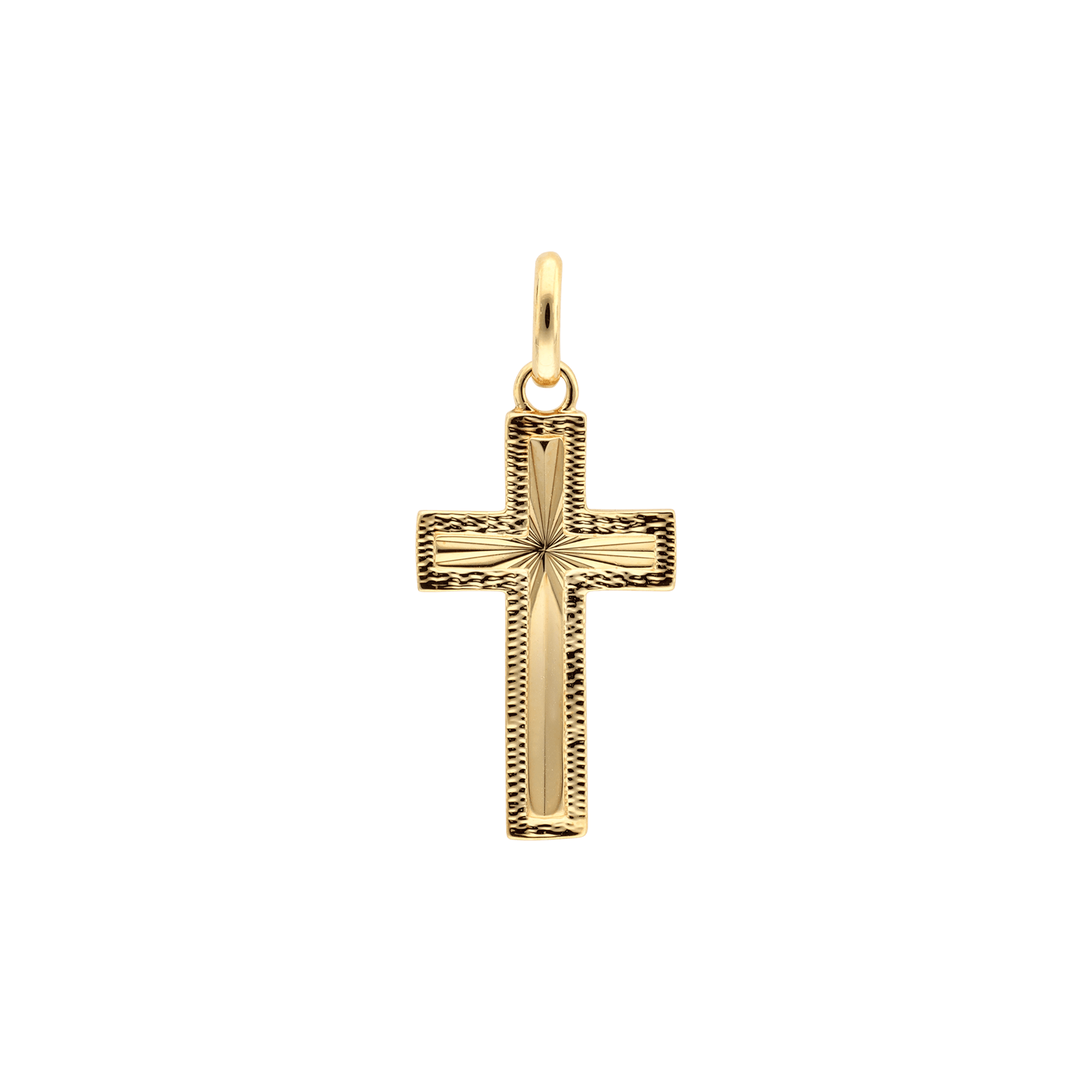 Croix plaqué or
