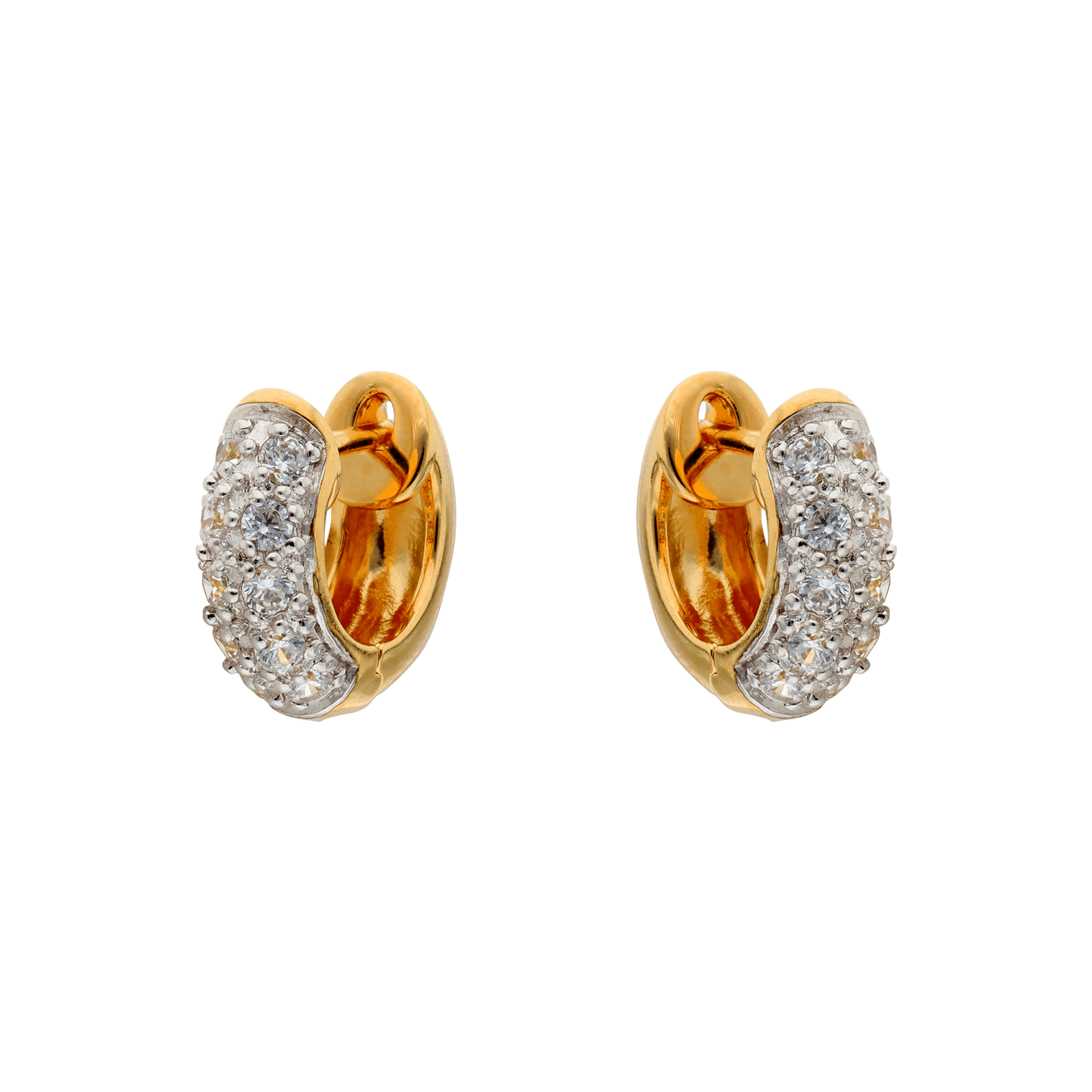 Créoles serties Oxyde de Zirconium