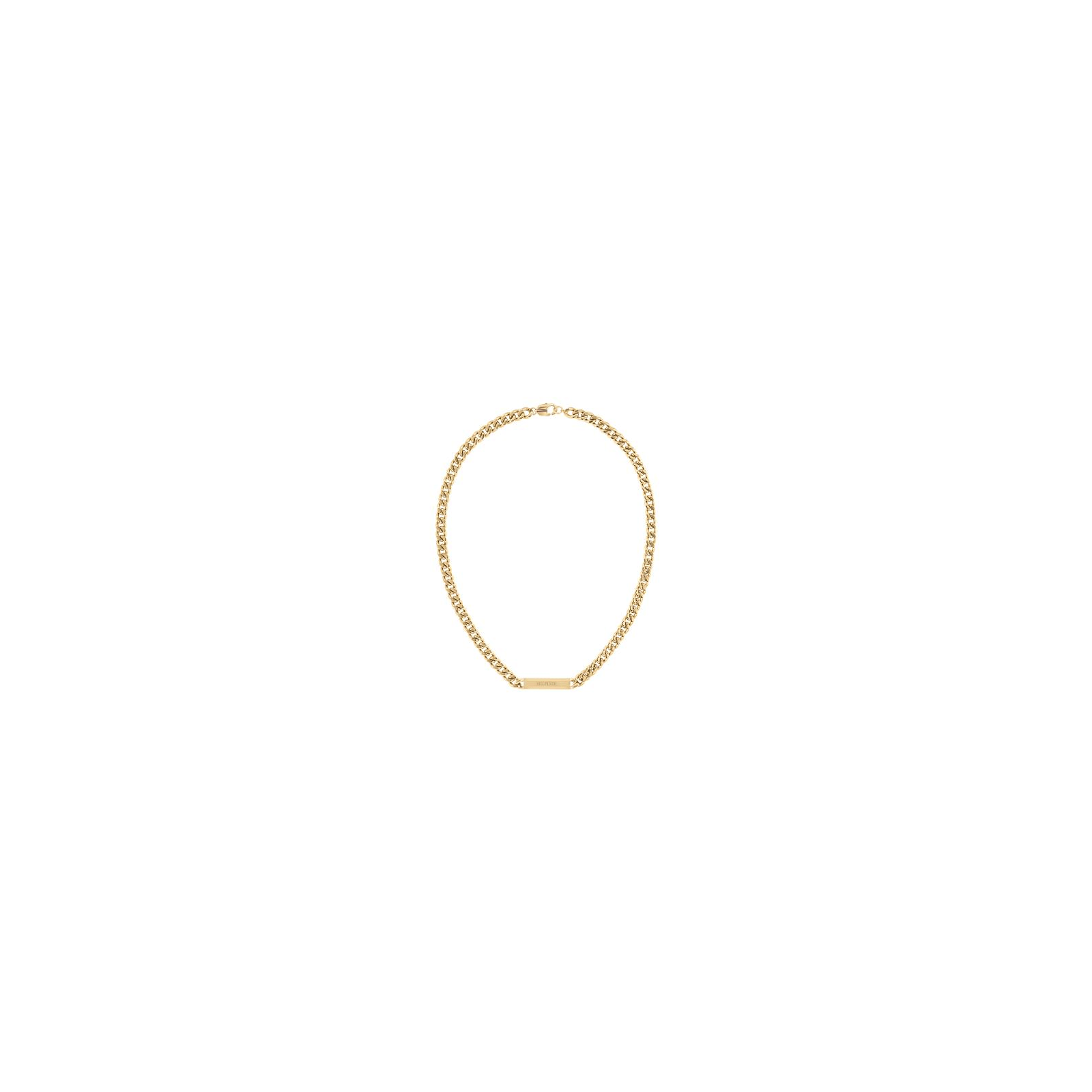 collier homme tommy hilfiger acier couleur or jaune longueur 610mm