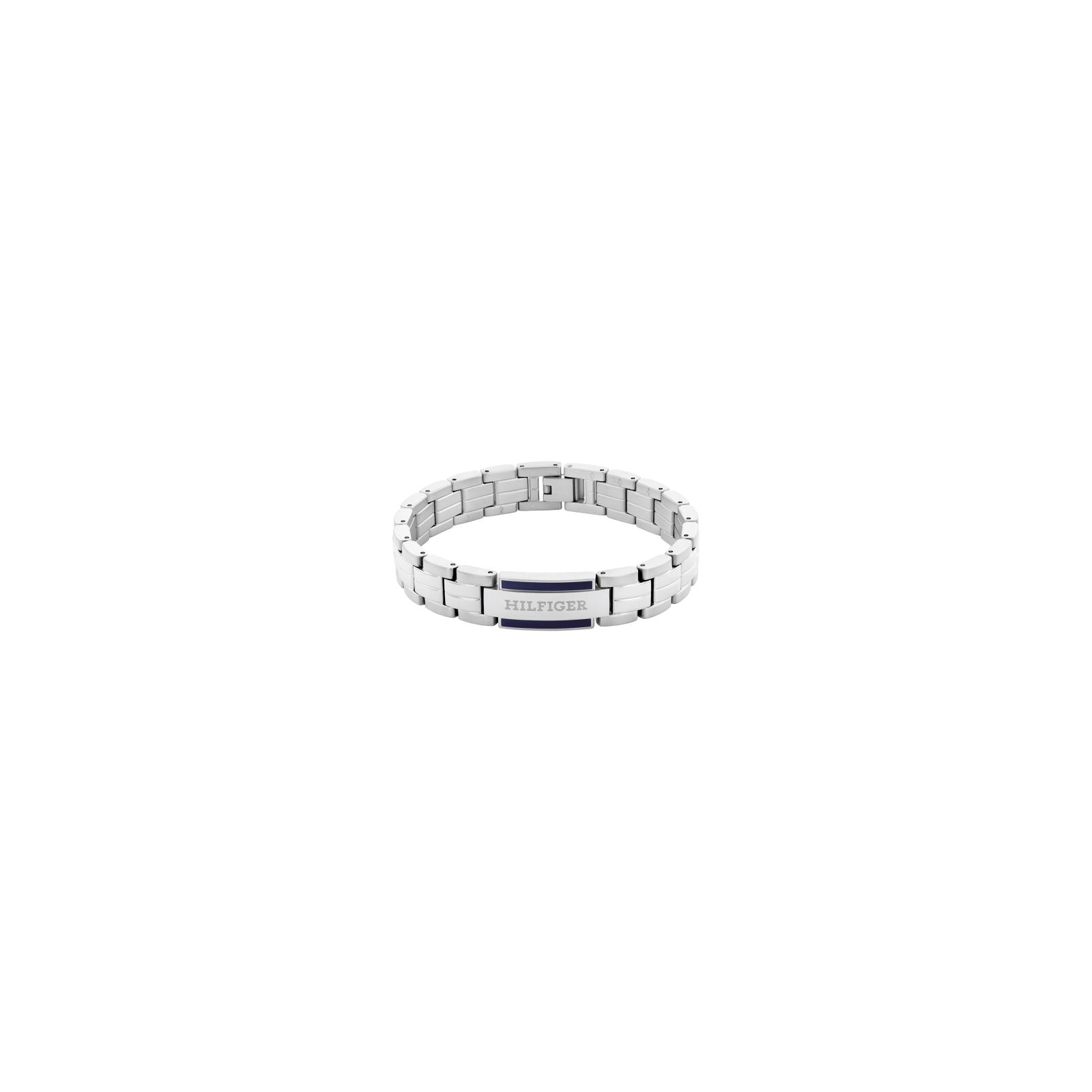 bracelet tommy hilfiger acier couleur et bleu ajustable circonférence intérieure : 190mm