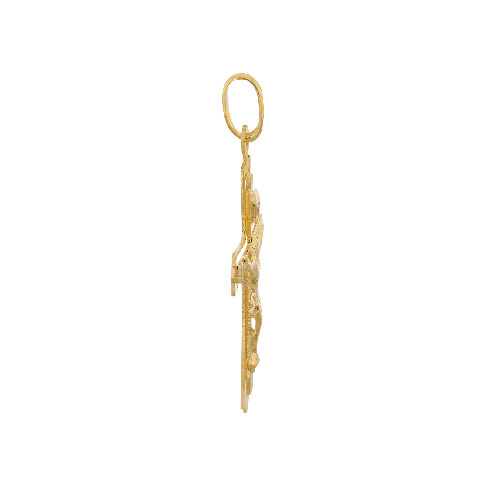 pendentif croix/christ or 375