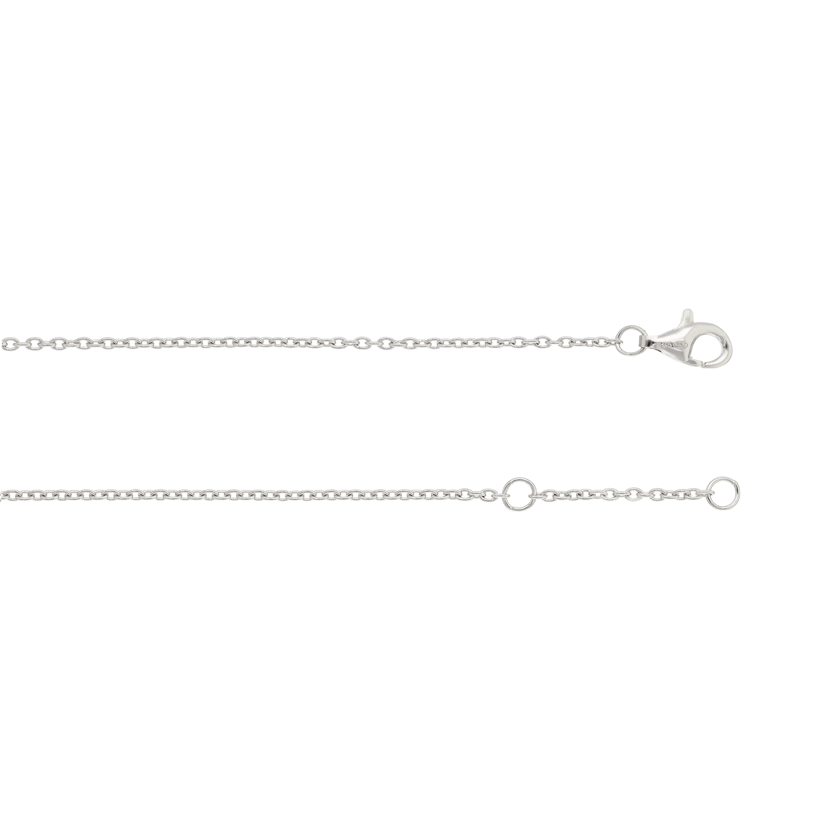 Bracelet Argent Rond coeur évidé Oxydes blancs