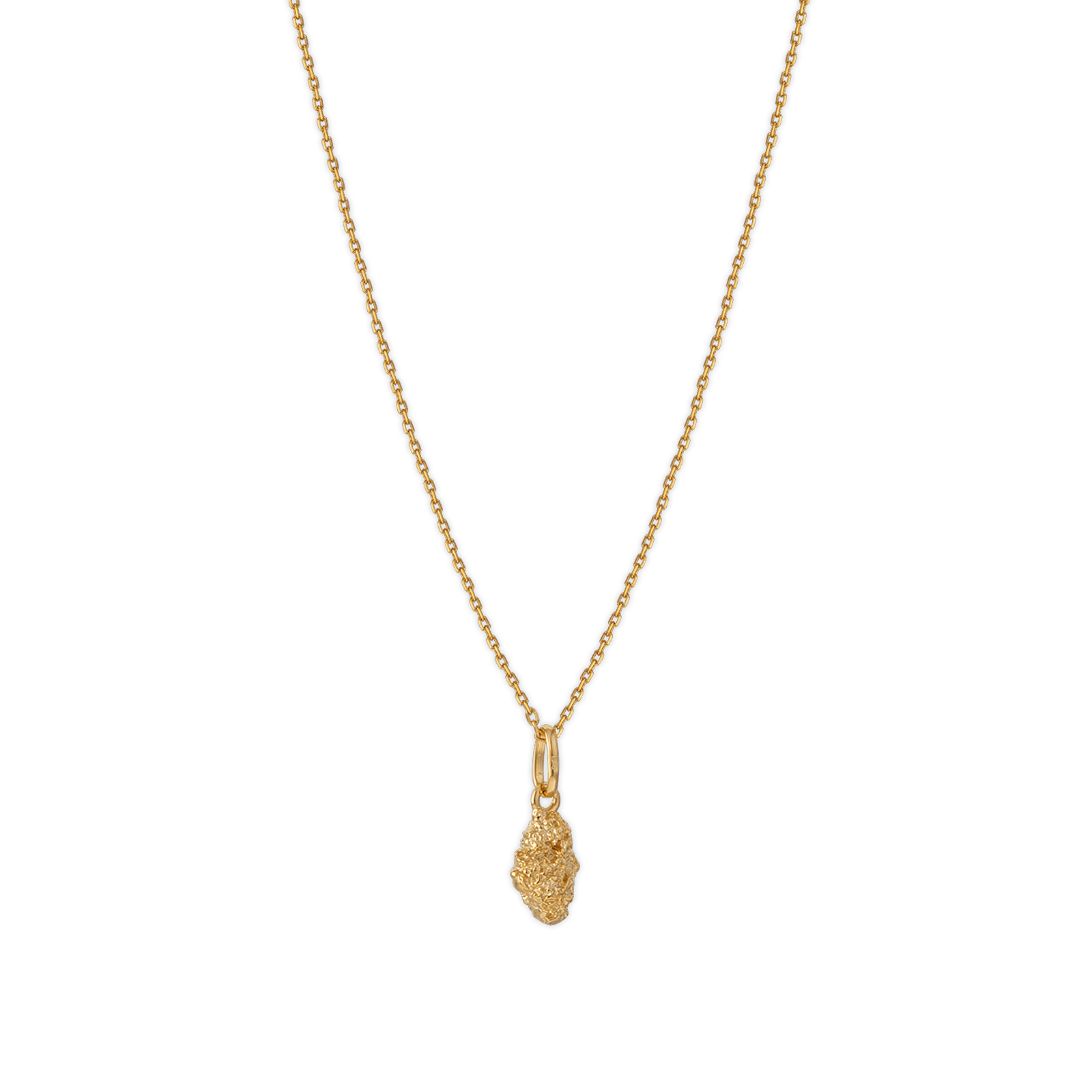 Collier Plaqué Or Pépite 40A45cm