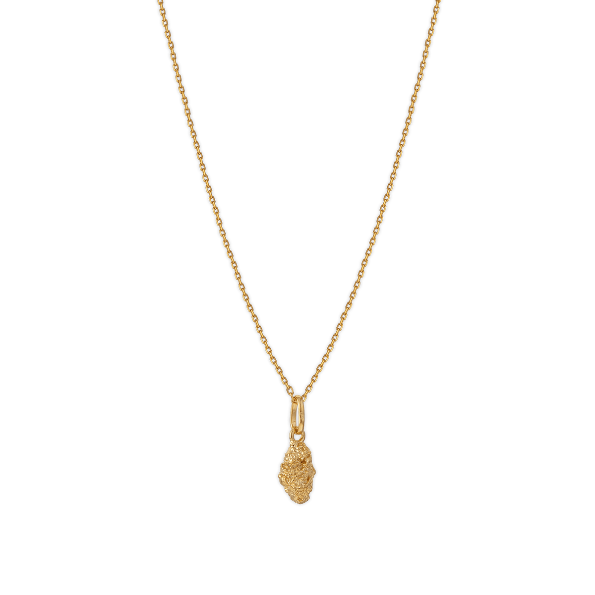 Collier Plaqué Or Pépite 8*13mm 40 à 45cm