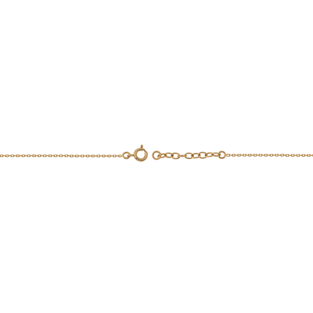Collier Plaqué Or Pépite 8*13mm 40 à 45cm
