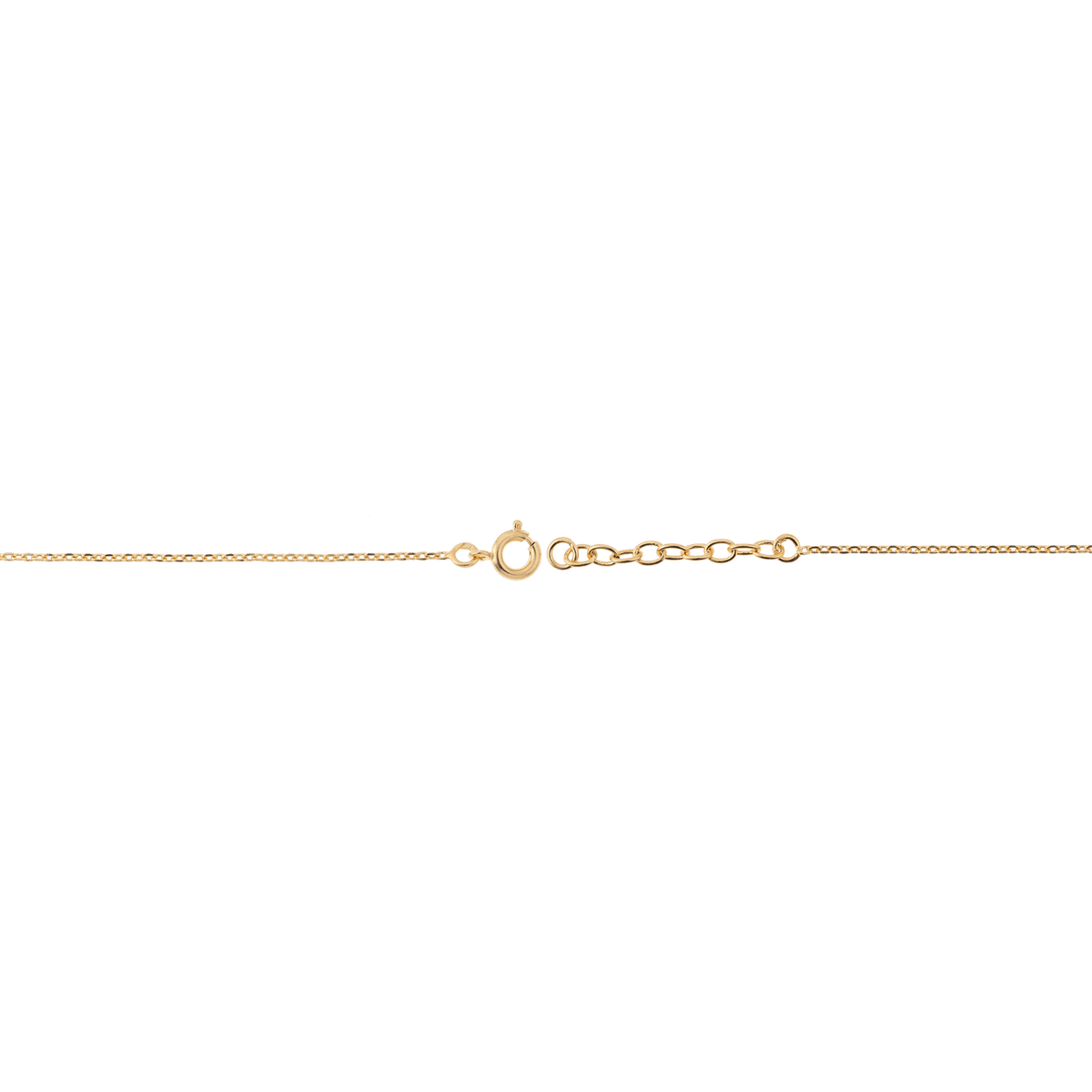 Collier Plaqué Or Cœur Guyane 10mm 42 à 45cm