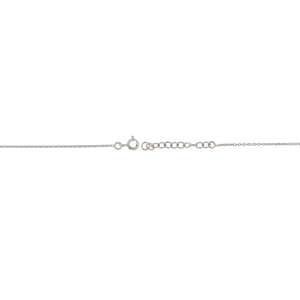 Collier Argent 925 Cœur Guadeloupe 10mm 42 à 45cm