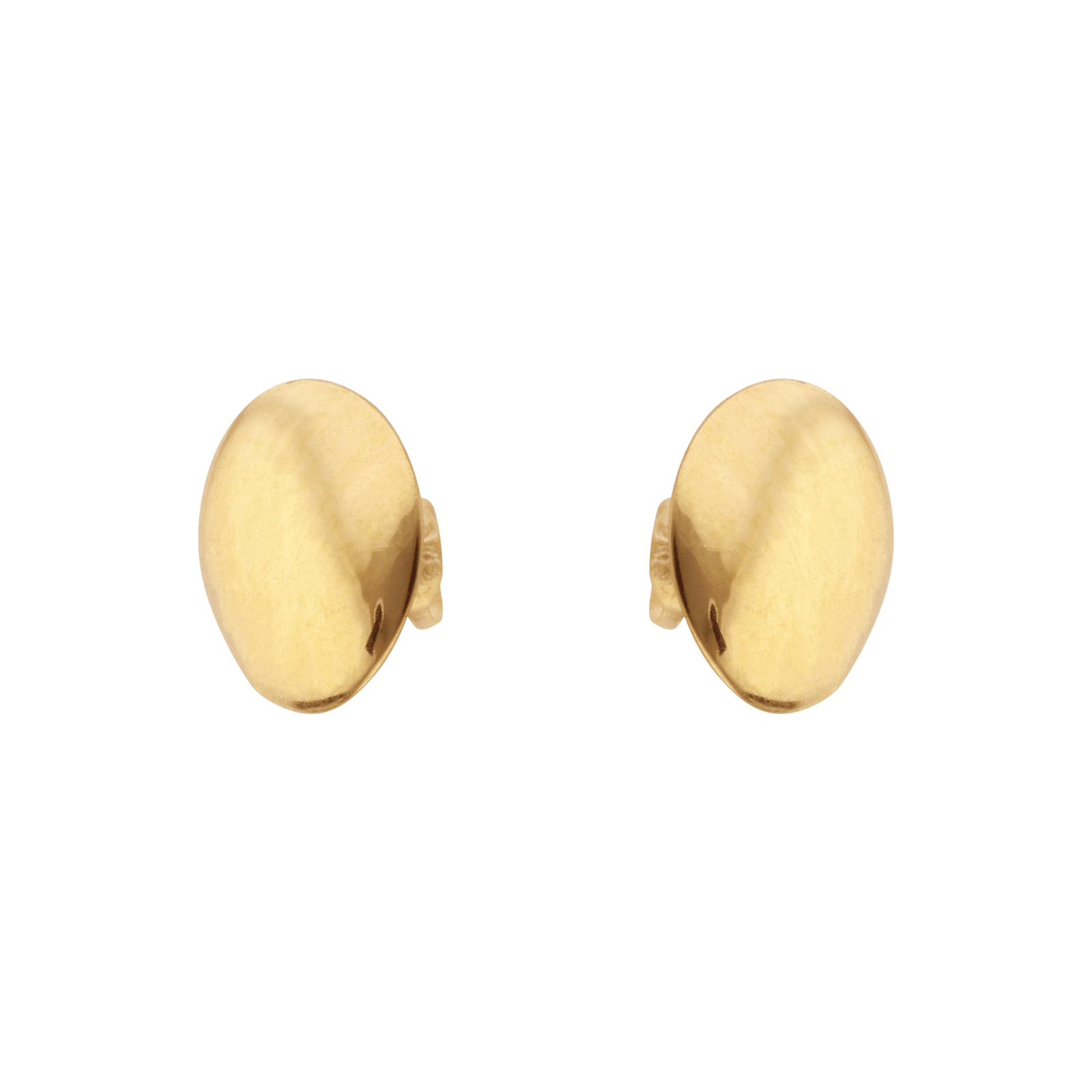 Boucles d'Oreilles puce motif estampé Rond 7mm