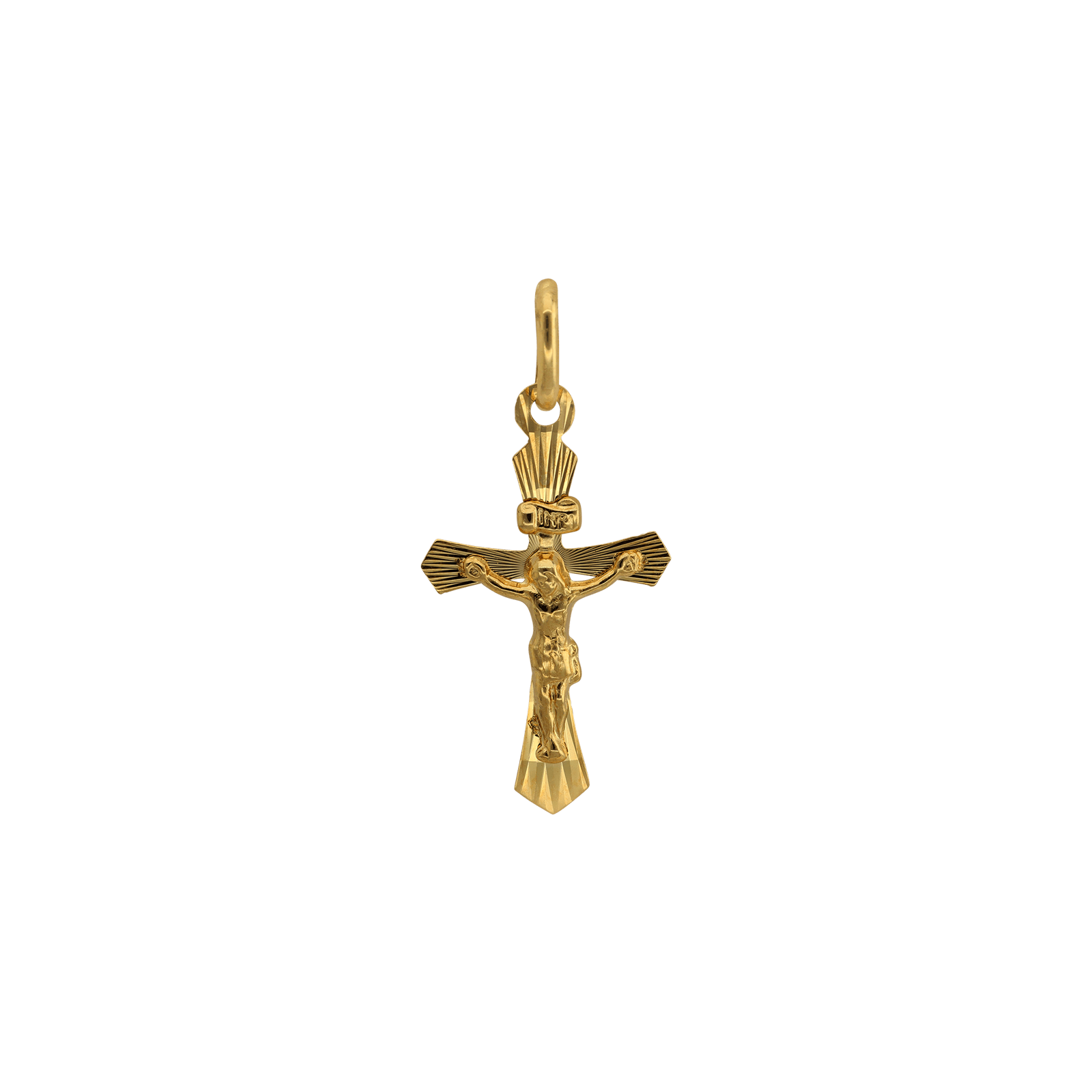 Pendentif croix et christ