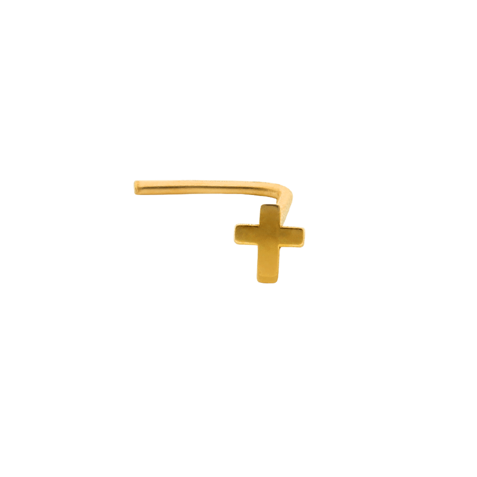piercing nez croix