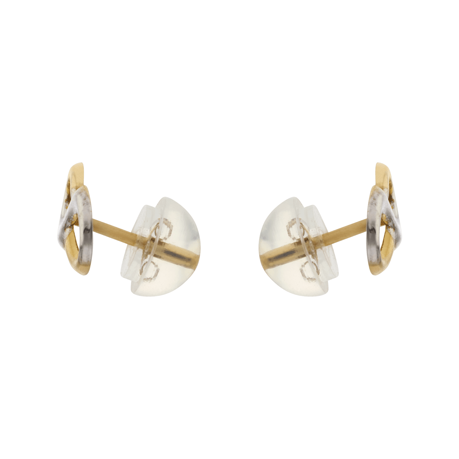 Boucles d'Oreilles Infini Bicolore