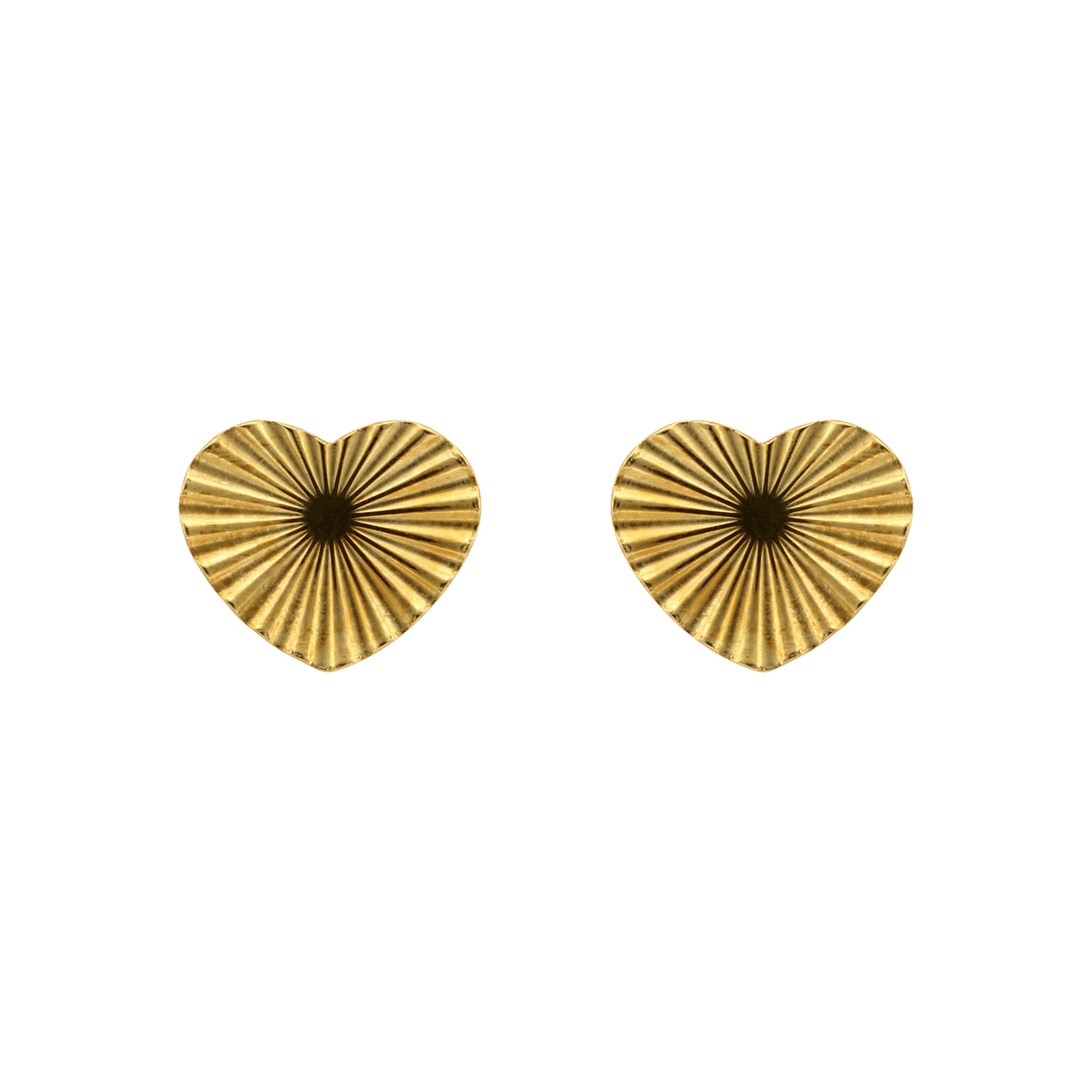 Boucles d'Oreilles Coeur Diamanté