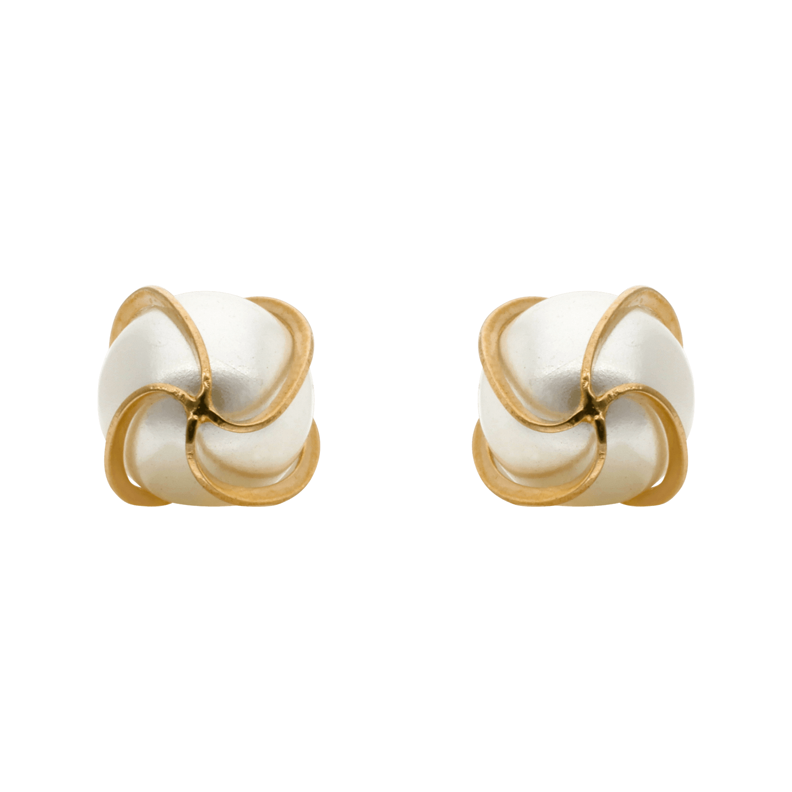 Boucles d'Oreilles Perle cage 5 millimètres