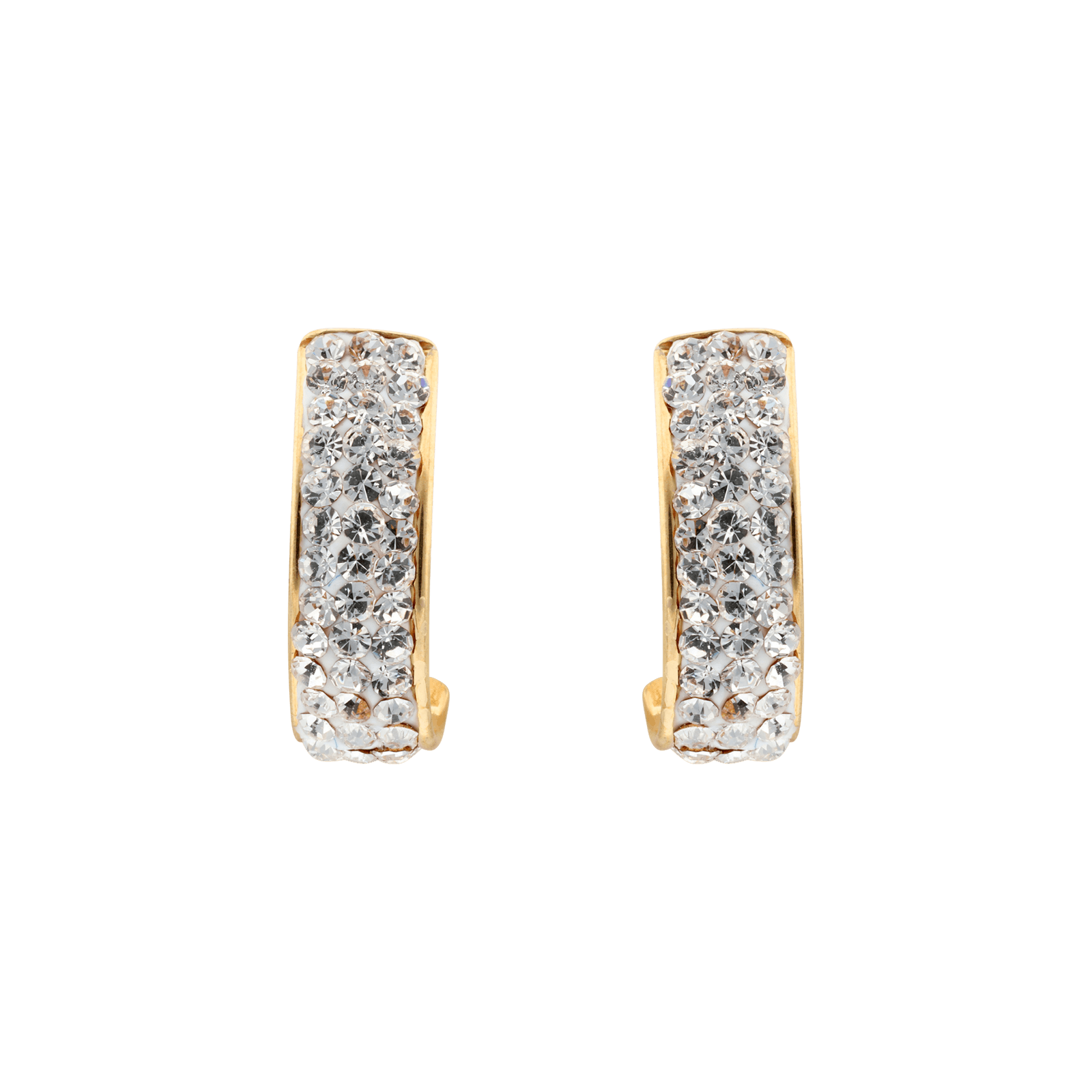 Boucles d'Oreilles résine et cristal