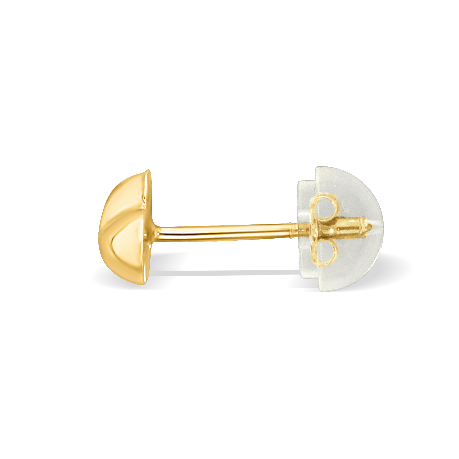 Boucles D'oreilles Or375 Cœur 4.5*5.5mm