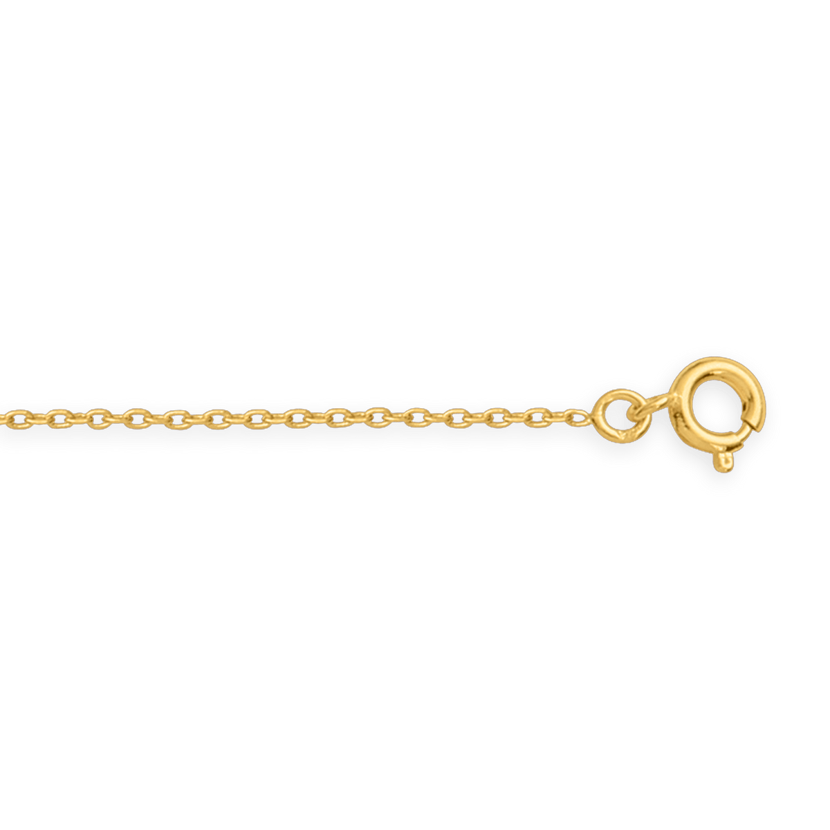 Bracelet Plaqué Or Infini 11*5mm Zirconium Chaîne 1.2mm 16 à 18cm