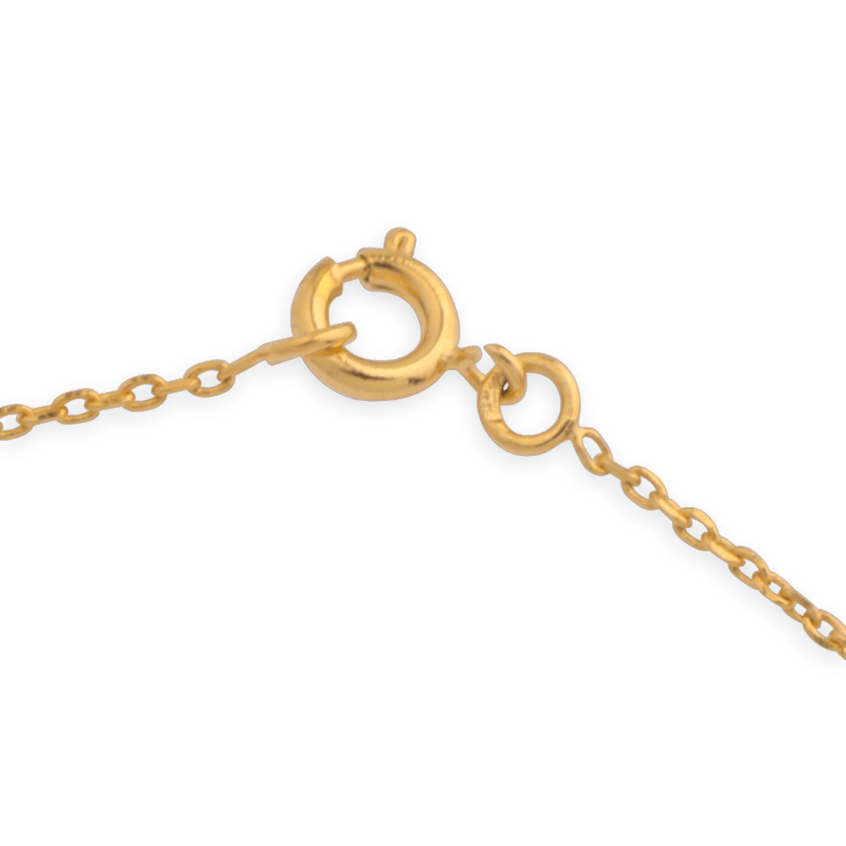 Bracelet Plaqué Or Zirconium 3mm Serti Clos Chaîne 1.2mm 16 à 18cm