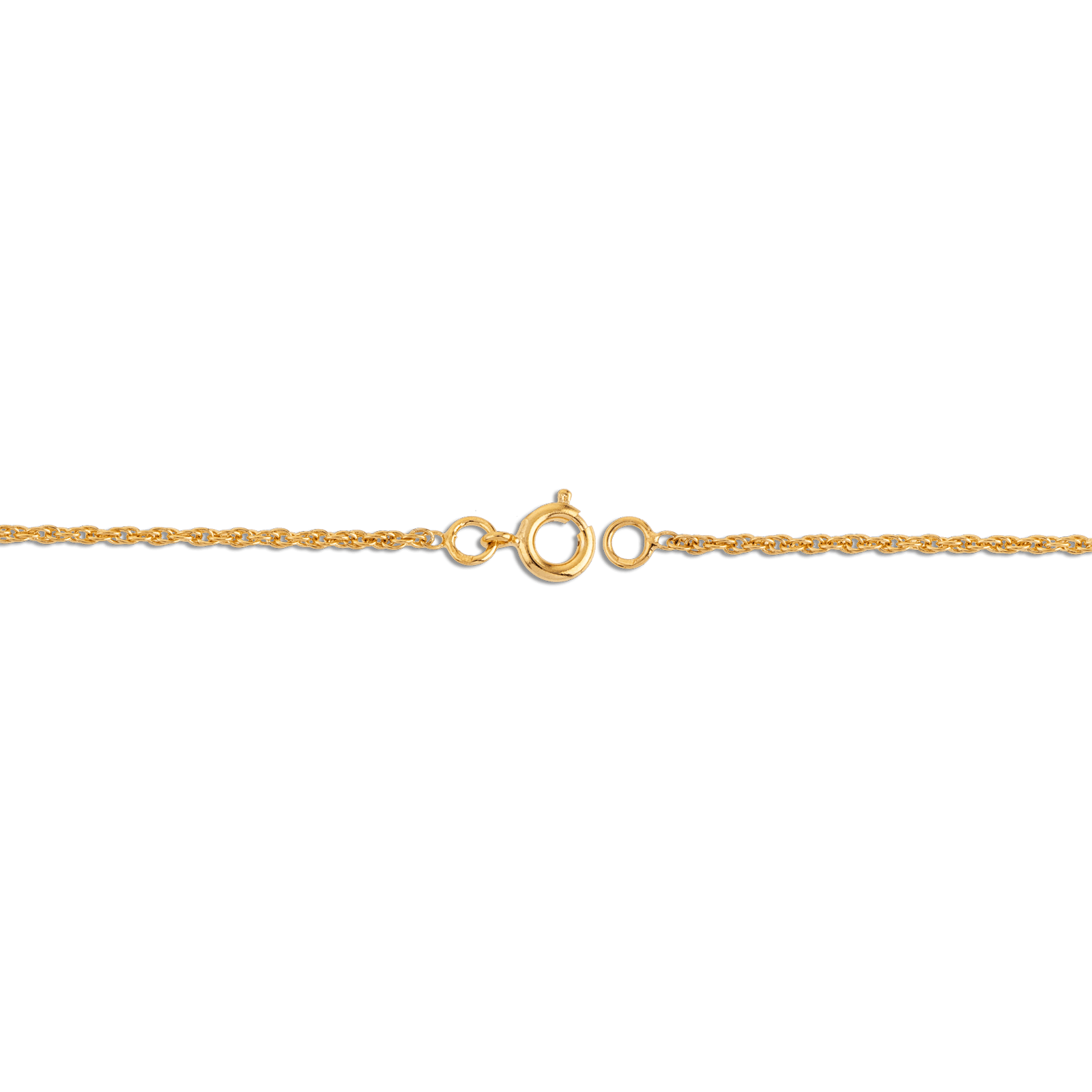 Bracelet Plaqué Or Noeud Forçat Antillais et Cristal Grenat